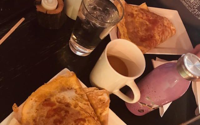 Nomad Coffee and Crepes in Ballston Spa: Coffee & Hearty Yummy Crepes